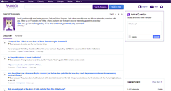 Desktop Screenshot of in.answers.yahoo.com