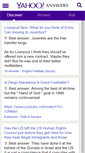 Mobile Screenshot of in.answers.yahoo.com