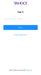 Mobile Screenshot of id.messenger.yahoo.com