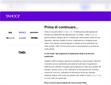 Tablet Screenshot of it.notizie.yahoo.com
