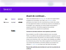 Tablet Screenshot of fr.mobile.yahoo.com