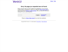 Tablet Screenshot of mail.yahoo.com.cn