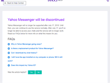 Tablet Screenshot of mx.messenger.yahoo.com