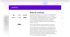 Desktop Screenshot of es.yahoo.com