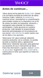 Mobile Screenshot of es.yahoo.com