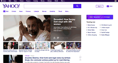 Desktop Screenshot of in.yahoo.com