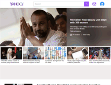 Tablet Screenshot of in.yahoo.com