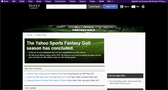 Desktop Screenshot of golf.fantasysports.yahoo.com