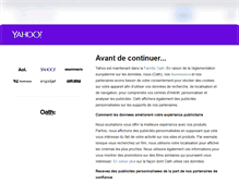 Tablet Screenshot of fr.finance.yahoo.com