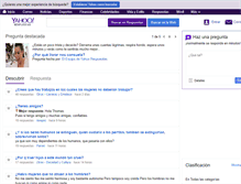 Tablet Screenshot of mx.answers.yahoo.com
