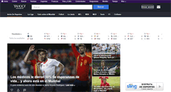 Desktop Screenshot of es-us.deportes.yahoo.com