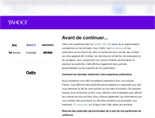 Tablet Screenshot of fr.sports.yahoo.com