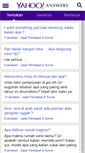 Mobile Screenshot of id.answers.yahoo.com