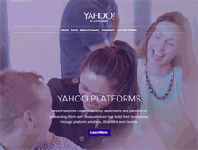 Tablet Screenshot of nz.advertising.yahoo.com