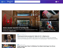 Tablet Screenshot of ca.news.yahoo.com