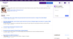 Desktop Screenshot of ca.answers.yahoo.com