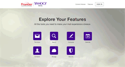 Desktop Screenshot of frontier.overview.mail.yahoo.com