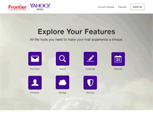 Tablet Screenshot of frontier.overview.mail.yahoo.com