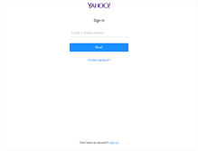 Tablet Screenshot of co.messenger.yahoo.com